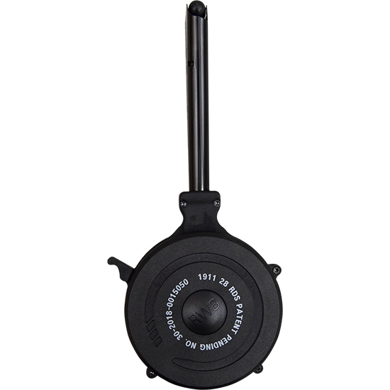 RWB 28-Round Drum Magazine for .45 ACP 1911 Handguns