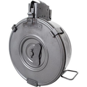 RWB AK-47 75rd Drum Magazine – Black Steel