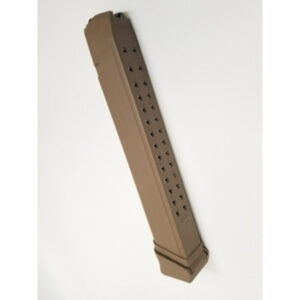 RWB Glock 9MM 33RD Steel Lined Tan Polymer Magazine
