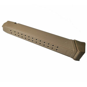 RWB Glock 40SW 31RD Steel Lined Tan Polymer Magazine