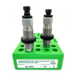 Redding 22 ARC Full Length Die Set for Reloading