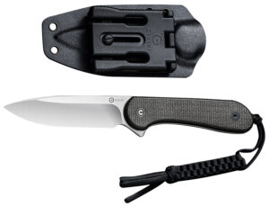Civivi Elementum Fixed Blade Knife - D2 Steel, Micarta Handle