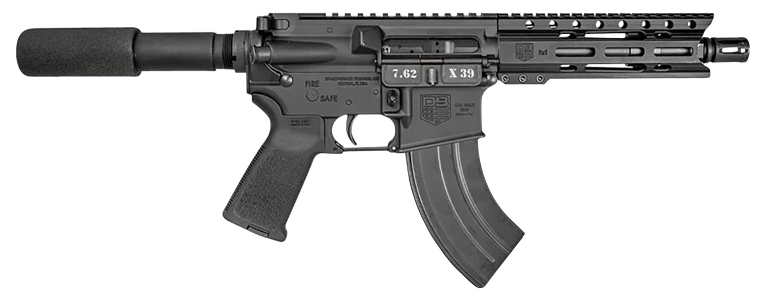 Diamondback DB15 7.62x39mm AR Pistol - 28+1 Capacity