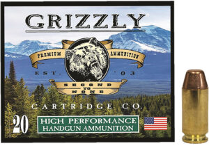 Grizzly Ammo GC40SW5 .40 S&W 200gr FMJ Flat Point