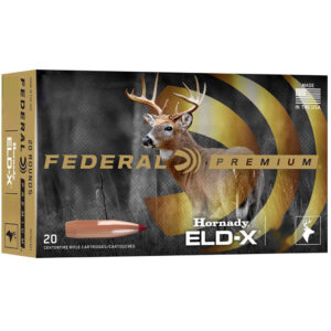 Federal Premium 6.5 PRC Rifle Ammo - 143 gr ELDX 20 rd
