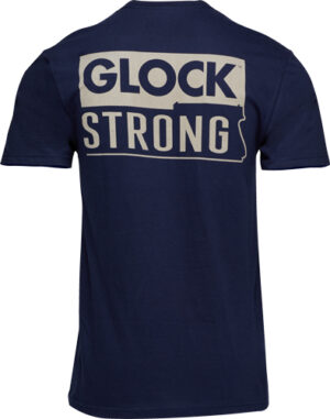 Glock Strong Short Sleeve T-Shirt - Navy Blue