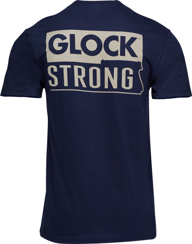 Glock Strong Short Sleeve T-Shirt - Navy Blue