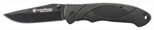 S&W Extreme Ops Folding Knife - 3.3" Black Blade
