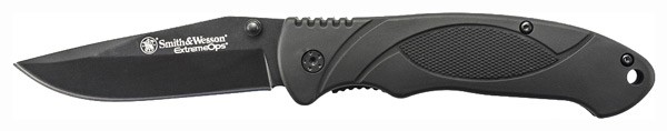 S&W Extreme Ops Folding Knife - 3.3" Black Blade