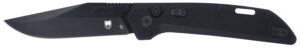 CobraTec Knives CTNAJBLK Naja 3.50" Folding Knife