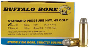 Buffalo Bore 45 Colt 255gr Gas Checked Soft Cast Ammo