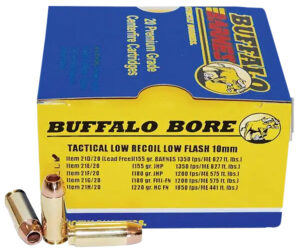 Buffalo Bore 10mm Auto 155gr Lead-Free Ammunition