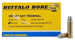 Buffalo Bore 327 Federal Magnum 130gr Hard Cast Ammo