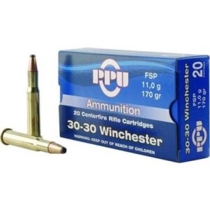 PPU .30-30 Winchester Rifle Ammunition 170 gr SP