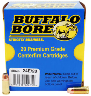 Buffalo Bore 9mm Luger +P Personal Defense Ammo - 124gr JHP
