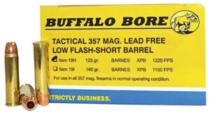 Buffalo Bore .357 Magnum 125gr Barnes VOR-TX Ammo