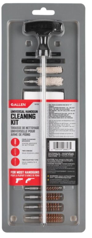 Allen 70731 Universal Handgun Cleaning Kit (22-45)