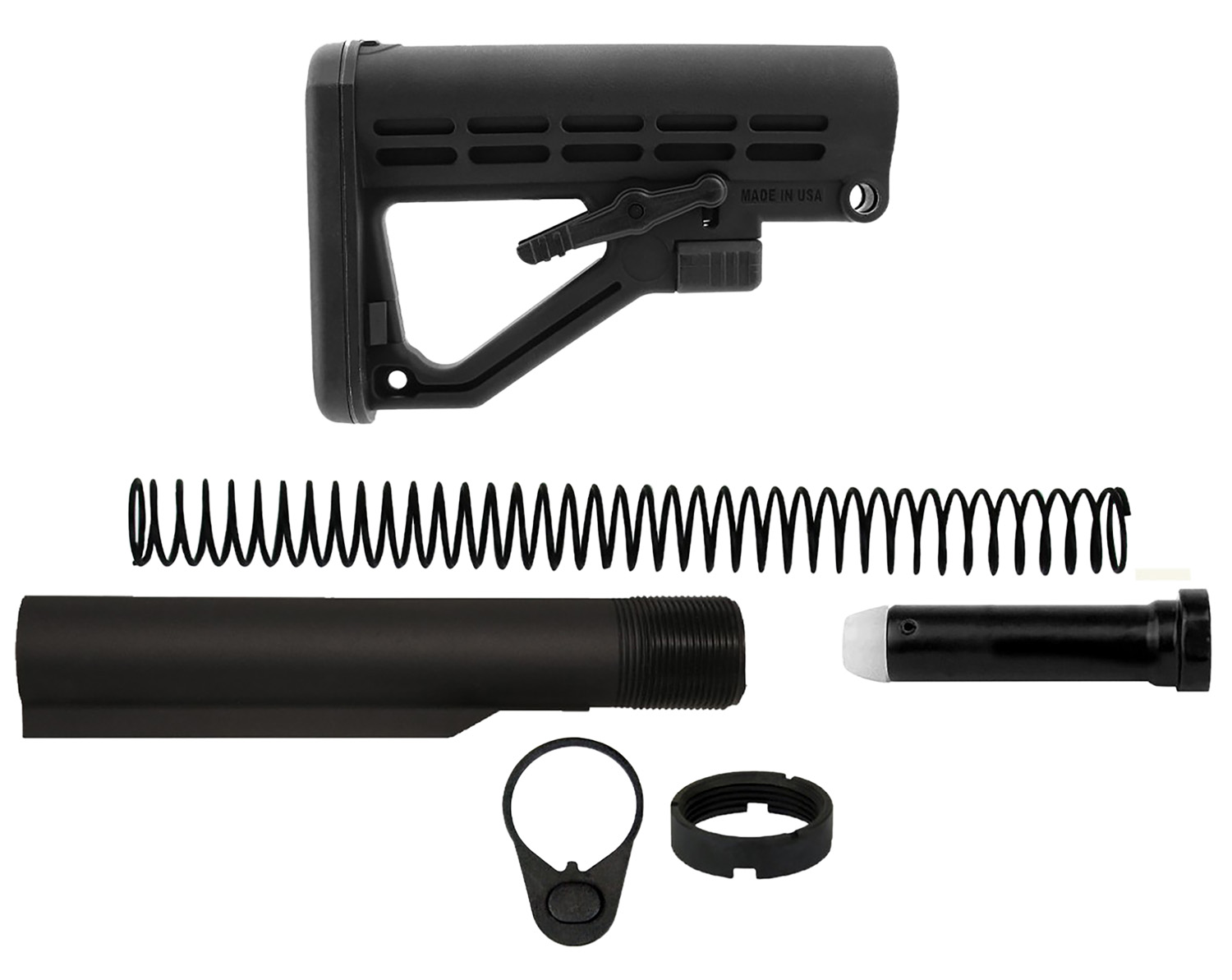 TacFire MAR050B Mil-Spec Buffer Tube for AR-15