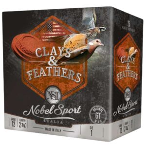 Nobel Sport Clays & Feathers 12ga Shotshells 25/ct