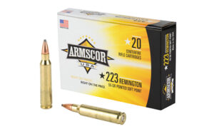 ARMSCOR .223 REM 55GR PSP Rifle Ammunition - 20 Rounds
