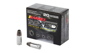 Barnes TAC-XPD 9mm 115gr Hollow Point Ammunition