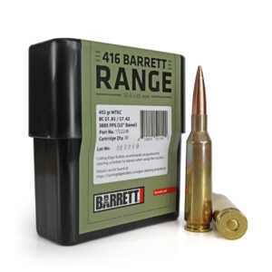 Barrett Firearms .416 Barrett 450gr Range Ammo - 10rd