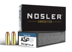 Nosler Assured Stopping Power 9mm 124gr JHP Ammo - 50 Rounds