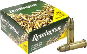Remington 22LR High-Velocity Lead Hollow Point Ammunition