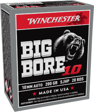 Winchester Big Bore 10mm Auto 200gr Hollow Point Ammo