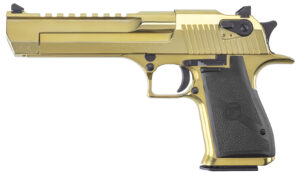 Magnum Research Desert Eagle .50AE 6" Pistol - Gold & Black