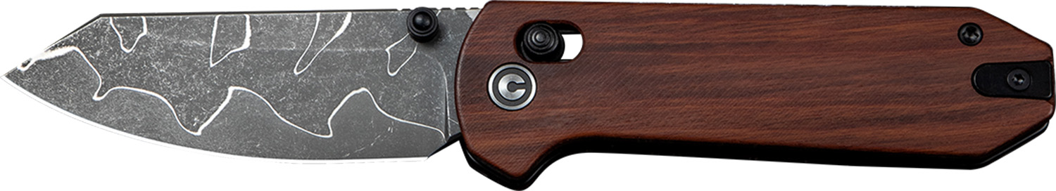 CIVIVI Yonder Wood 3 Spey Damascus Pocket Knife