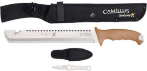 Camillus Carnivore X Machete - 12" Stainless Blade