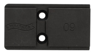 Walther Arms Optic Plate for PDP 2.0 - Black Steel