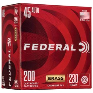 Federal Champion .45 ACP 230 gr FMJ Handgun Ammunition