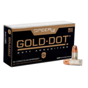 CCI Gold Dot 9mm 124gr GDHP - 1000rd Case