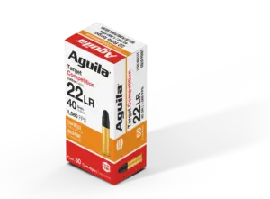 Aguila .22 LR SV SP Target Ammo - 40gr, 50 Rounds