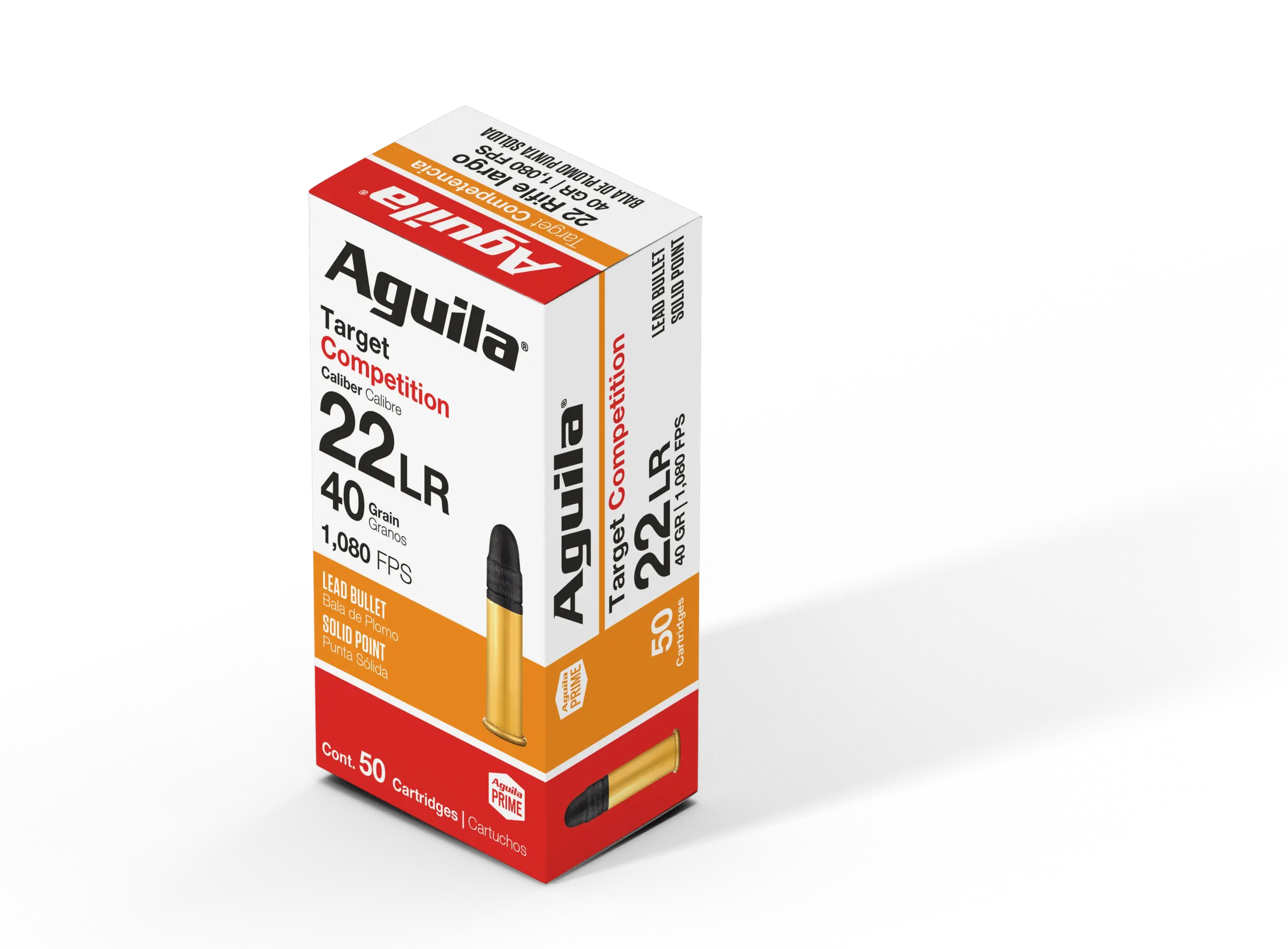 Aguila .22 LR SV SP Target Ammo - 40gr, 50 Rounds