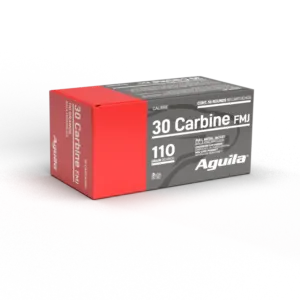 Aguila .30 Carbine FMJ 110gr Rifle Ammunition - 50 Rounds