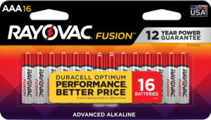 Rayovac High Energy AAA Alkaline Batteries - 16 Pack