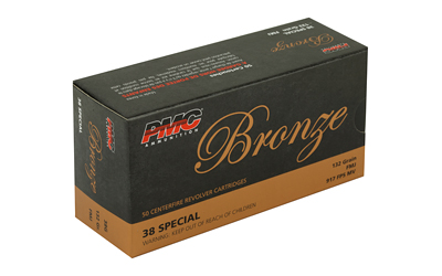 PMC Bronze .38 Special 132GR FMJ Ammo - 50 Rounds - Image 2