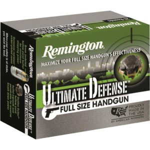 Remington Ultimate Defense .45 ACP Handgun Ammo - 185 gr BJHP