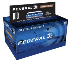 Federal Speed-Shok 12 Ga Shotshells - 100 ct