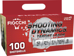 Fiocchi 12SDB188 12 Gauge Shooting Dynamics Shotgun Shells