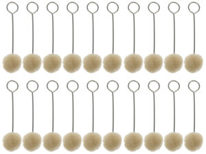 Birchwood Casey Swauber Applicators - 20 Pack for Gun Care