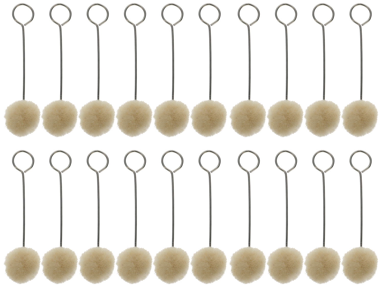 Birchwood Casey Swauber Applicators - 20 Pack for Gun Care