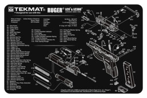 TekMat Ruger LC9 Cleaning Mat - 11"x17" with Parts Diagram
