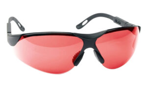 Walker's Elite Shooting Glasses with Vermilion Lens