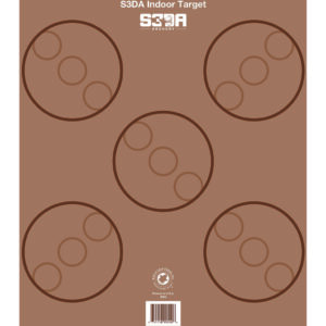 Maple Leaf S3DA 3D Target Face - Brown ASA (25 Pack)