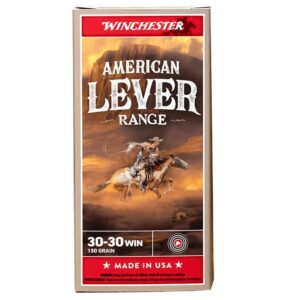 Winchester American Lever Range 30-30 Win 150gr JHP Ammo