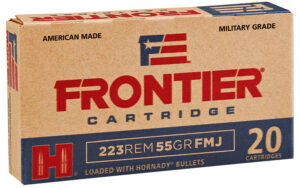 Frontier Cartridge FR100 .223 Rem 55gr Full Metal Jacket
